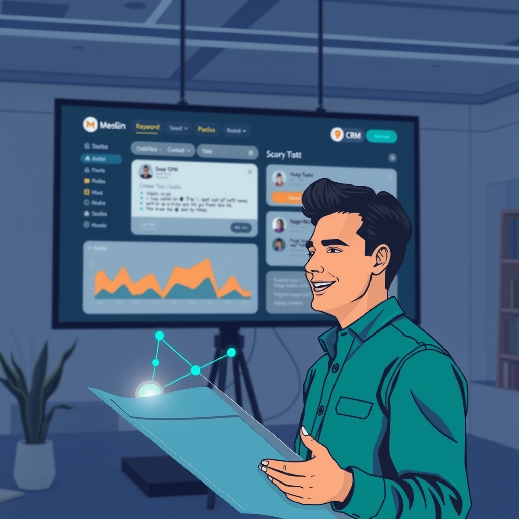 How Agencies Consolidate SEO, CRM, and Support with Meshline editorial illustration