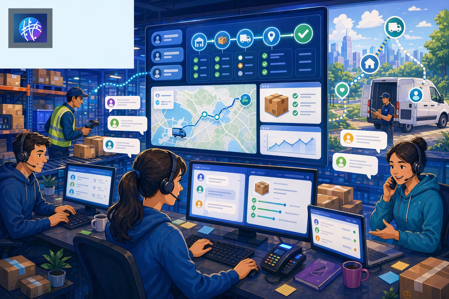 Automated Shipment Tracking Ecommerce Support Workflow article image