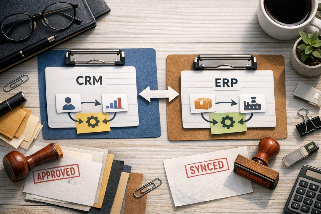 CRM ERP Workflow article image