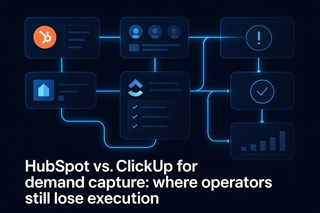 HubSpot ClickUp Demand Capture Which Breaks article image