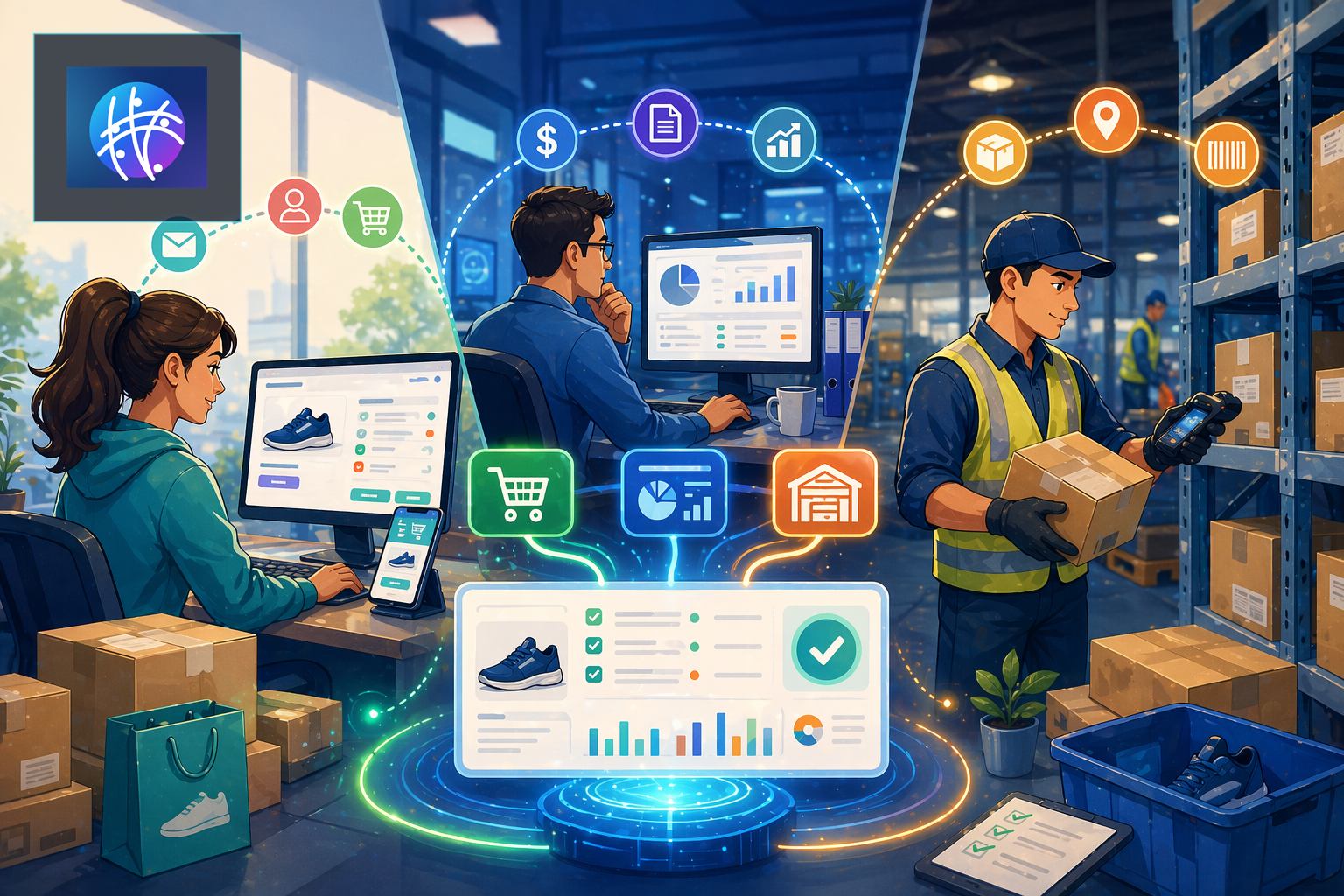 Inventory Reconciliation Examples Shopify ERP Warehouse article image