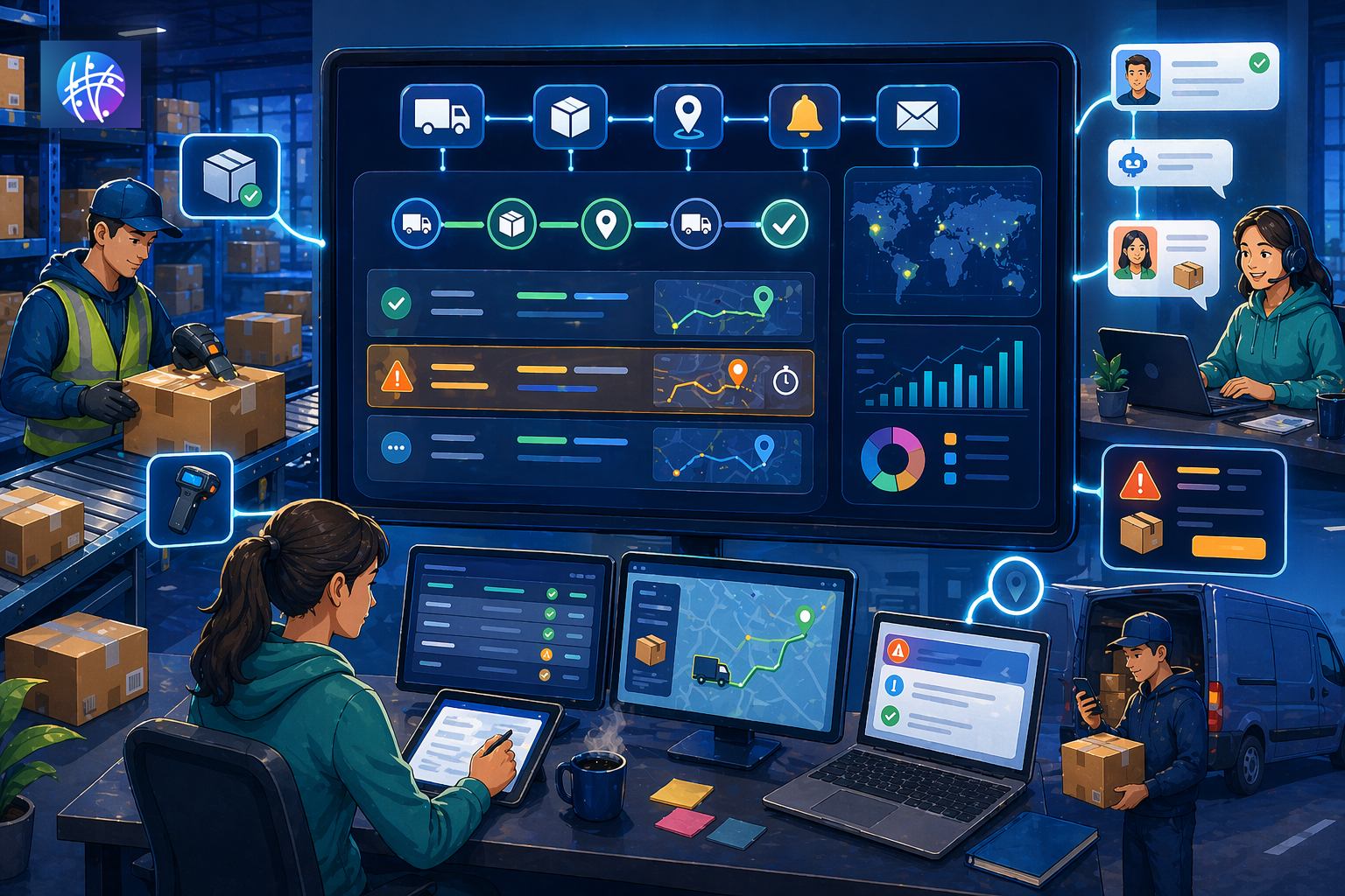 Shipment Tracking Automation Workflow Ecommerce Workflow article image