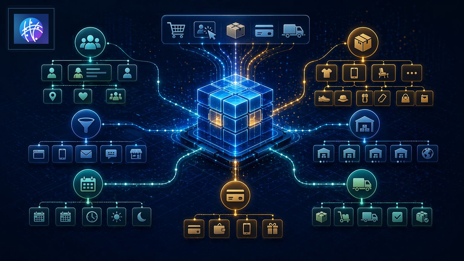 Snowflake Schema Example Ecommerce Orders Customers article image