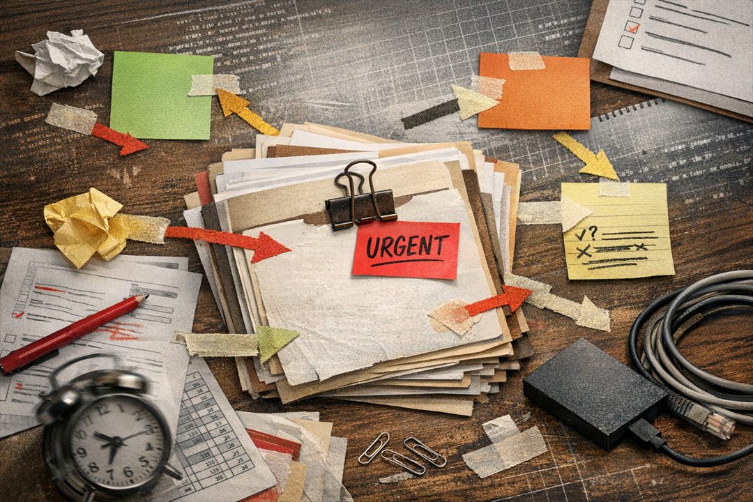 Stop Blaming Tools: Manual Handoffs Are an Infrastructure Problem Meshline editorial blog cover image